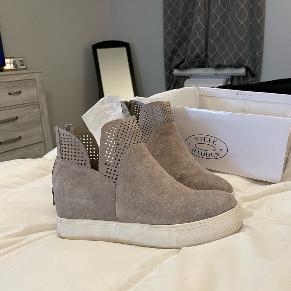Steve Madden wedge sneakers